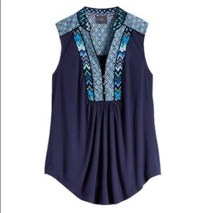 Stitch Fix Pomelo Sleeveless Blouse, size Small